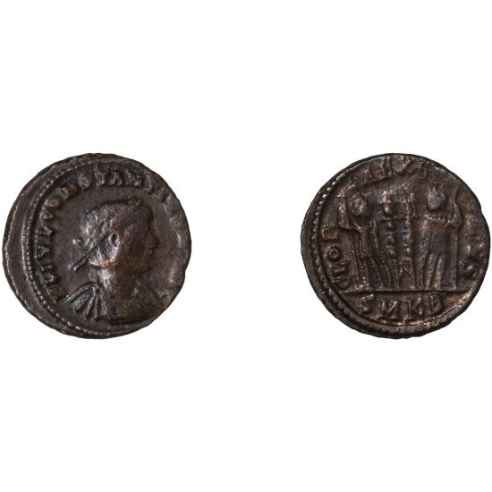 Moneda Imperio Romano Centenional Constancio II 330-335 d.C.