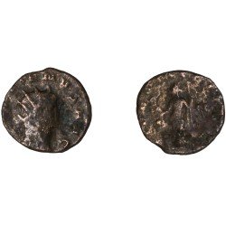 Moneda Imperio Romano Antoniniano Galieno 265-267 d.C.