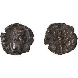 Moneda Imperio Romano Antoniniano Galieno 264-266 d.C.