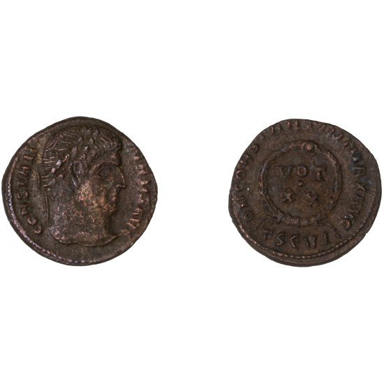Moneda Imperio Romano Centenional Constantino I 320-324 d.C.