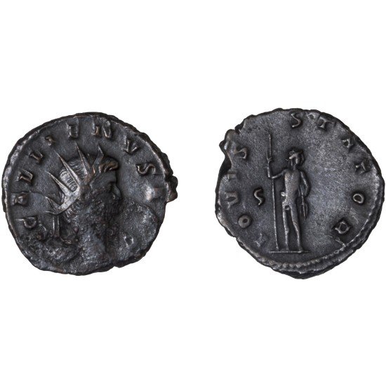 Moneda Imperio Romano Antoniniano Galieno 264-266 d.C.