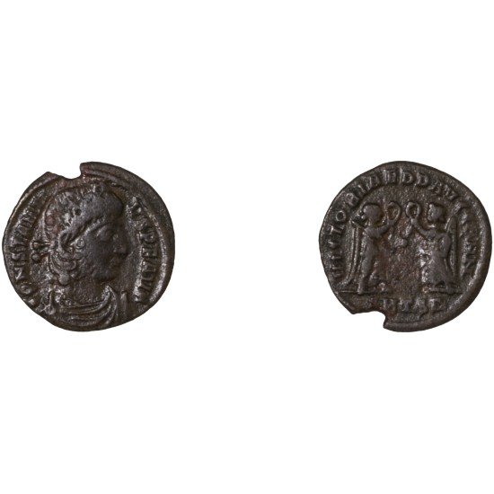 Moneda Imperio Romano Centenional Constancio II 342-346 d.C.