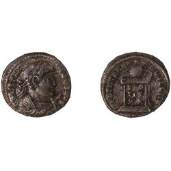 Moneda Imperio Romano Centenional Constantino I 321 d.C.