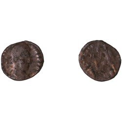 Moneda Imperio Romano Maiorina Constancio II 356-358 d.C.