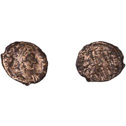 Moneda Imperio Romano Maiorina Constancio II 356-358 d.C.