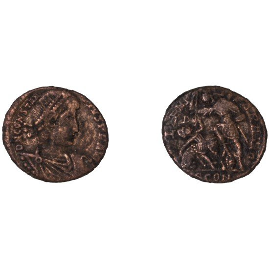Moneda Imperio Romano Maiorina Constancio II 353-355 d.C.