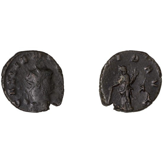 Moneda Imperio Romano Antoniniano Galieno 265-267 d.C. Moneda Imperio Romano Antoniniano Galieno 265-267 d.C.