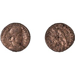 Moneda Imperio Romano Maiorina Constancio II 353-356 d.C.