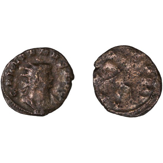 Moneda Imperio Romano Antoniniano Galieno d.C.