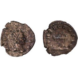 Moneda Imperio Romano Antoniniano Divo Claudio II 270 d.C.