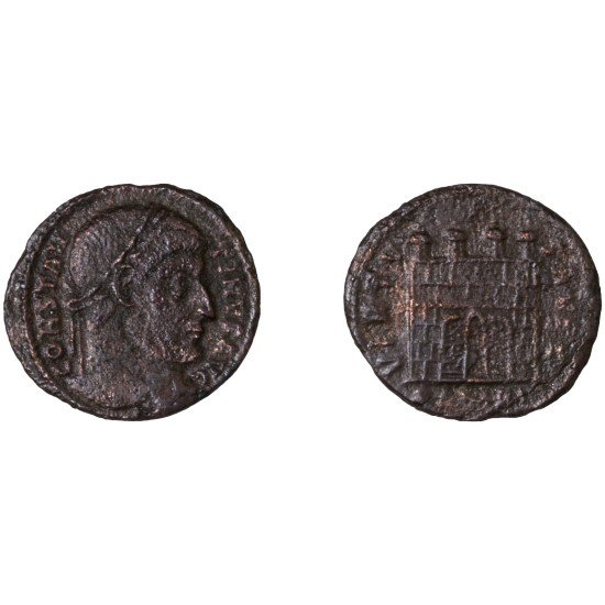 Moneda Imperio Romano Centenional Constantino I 325-326 d.C.