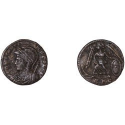 Moneda Imperio Romano Centenional Constantino I 330 d.C.
