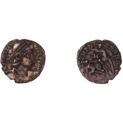 Moneda Imperio Romano Maiorina Constancio II 356-358 d.C.