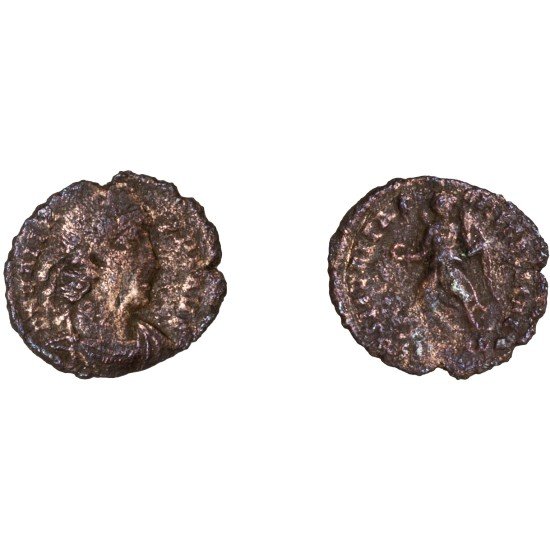 Moneda Imperio Romano Centenional Valente 367-372 d.C.