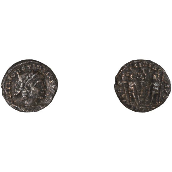Moneda Imperio Romano Centenional Constancio II 336-337 d.C.