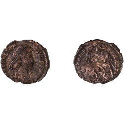 Moneda Imperio Romano Maiorina Constancio II 356-358 d.C.
