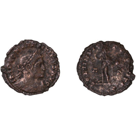 Moneda Imperio Romano Follis Constantino I 316 d.C.