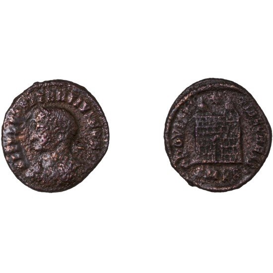 Moneda Imperio Romano Centenional Constancio II 325-326 d.C.