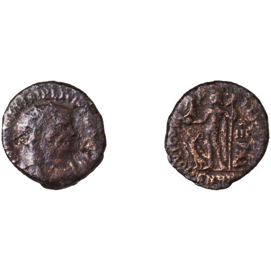 Moneda Imperio Romano Follis Licinio I 318-324 d.C.