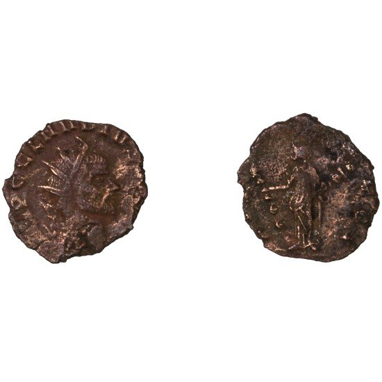 Moneda Imperio Romano Antoniniano Claudio II 268-269 d.C.