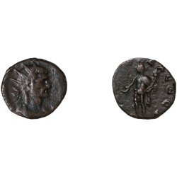 Moneda Imperio Romano Antoniniano Claudio II 269-270 d.C.