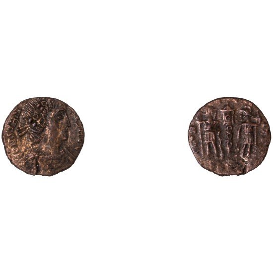 Moneda Imperio Romano Centenional Constancio II 337-342 d.C.