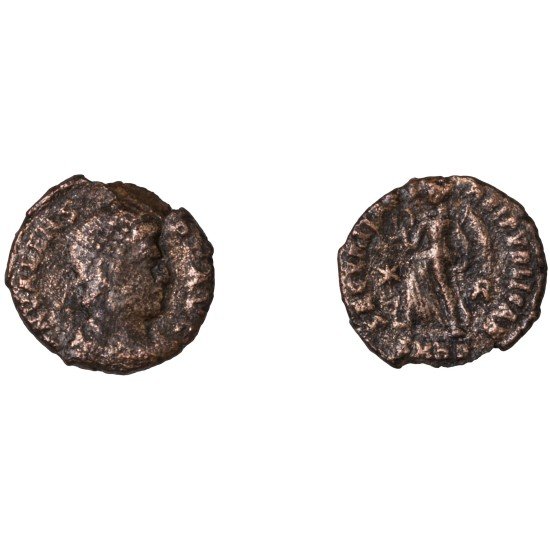Moneda Imperio Romano Centenional Valente 367-375 d.C.