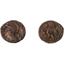 Moneda Imperio Romano Centenional Constantino I 330-333 d.C.