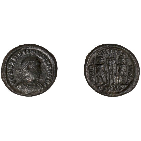 Moneda Imperio Romano Centenional Constantino II 330-335 d.C.