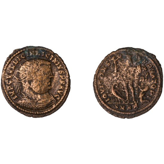 Moneda Imperio Romano Follis Licinio I 318-324 d.C.