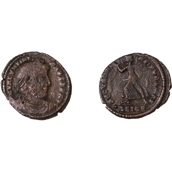 Moneda Imperio Romano Centenional Valentiniano I 365-367 d.C. Moneda Imperio Romano Centenional Valentiniano I 365-367 d.C.