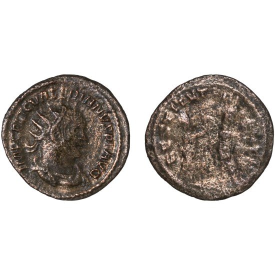 Moneda Imperio Romano Antoniniano Valeriano I 256-260 d.C. Moneda Imperio Romano Antoniniano Valeriano I 256-260 d.C.