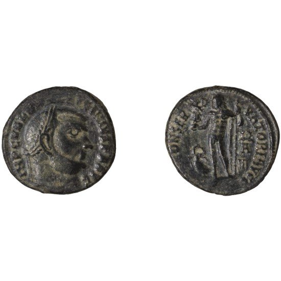Moneda Imperio Romano Follis Licinio I 313-314 d.C.