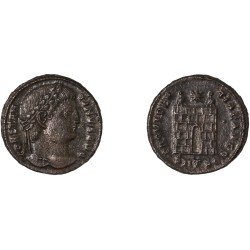 Moneda Imperio Romano Centenional Constantino I 326-328 d.C.