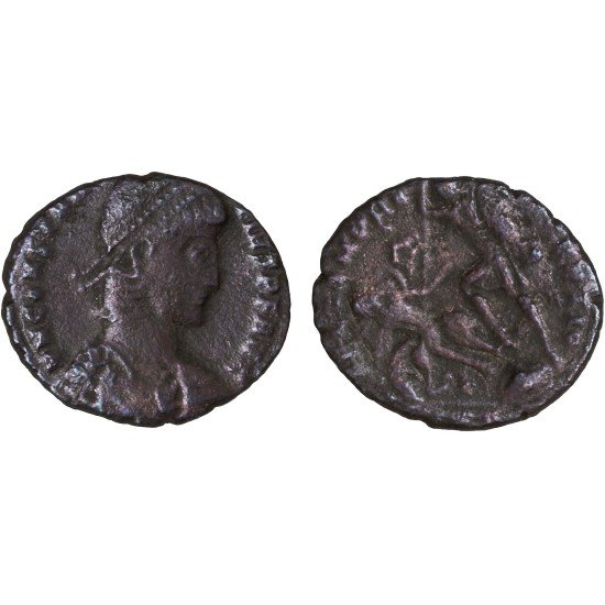 Moneda Imperio Romano Maiorina Constancio II 351-353 d.C.