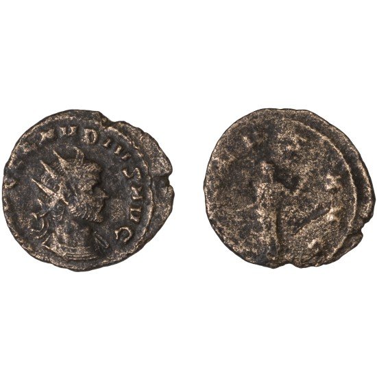 Moneda Imperio Romano Antoniniano Claudio II 268-269 d.C.