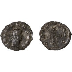 Moneda Imperio Romano Antoniniano Galieno 264-265 d.C.