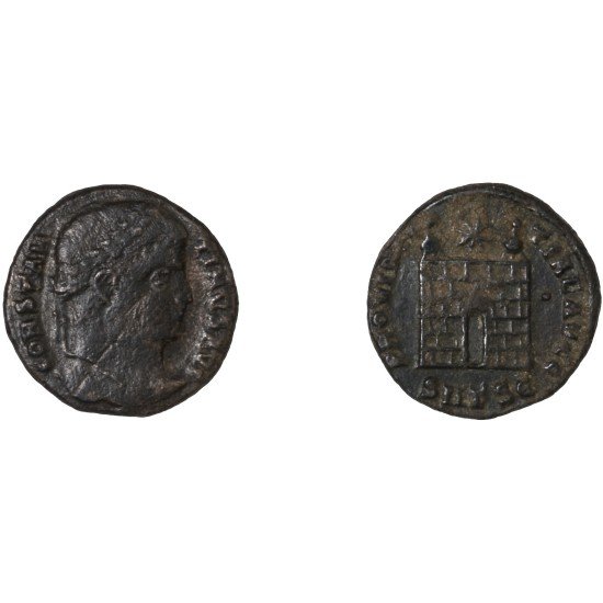 Moneda Imperio Romano Centenional Constantino I 326-328 d.C.