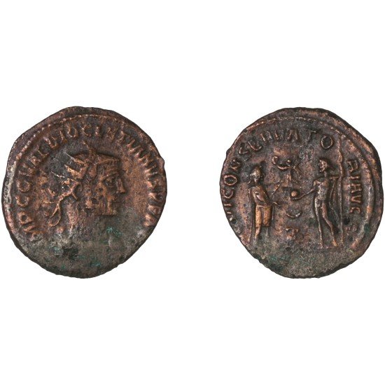 Moneda Imperio Romano Antoniniano Diocleciano 286-290 d.C.