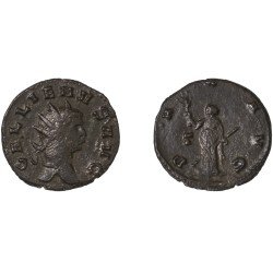 Moneda Imperio Romano Antoniniano Galieno 261-262 d.C.