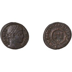 Moneda Imperio Romano Centenional Constantino I 322-325 d.C.