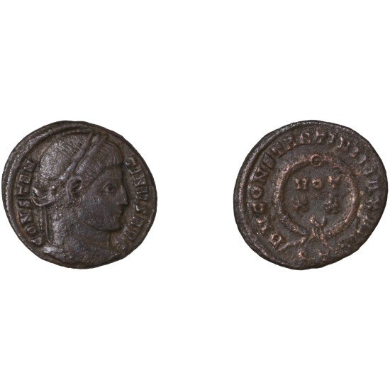 Moneda Imperio Romano Centenional Constantino I 322-325 d.C.