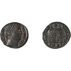 Moneda Imperio Romano Centenional Constantino I 328-329 d.C.