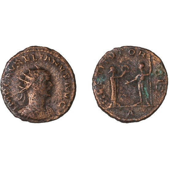 Moneda Imperio Romano Antoniniano Aureliano 272-273 d.C.