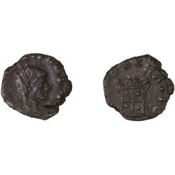 Moneda Imperio Romano Antoniniano Divo Claudio II 270 d.C.