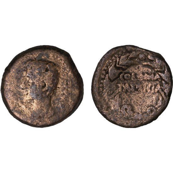 Moneda Imperio Romano As Augusto 27 a.C. – 14 d.C.