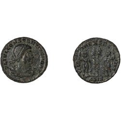 Moneda Imperio Romano Centenional Constancio II 330-333 d.C.