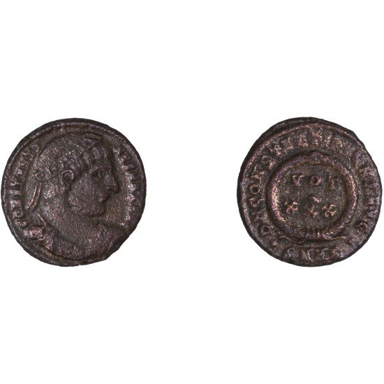 Moneda Imperio Romano Centenional Constantino I  325-326 d.C.