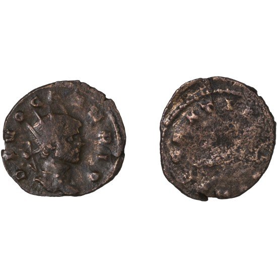 Moneda Imperio Romano Antoniniano Divo Claudio II 270 d.C.