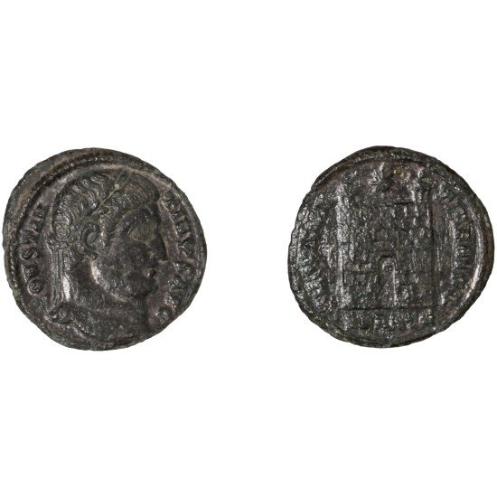 Moneda Imperio Romano Centenional Constantino I 326-327 d.C.